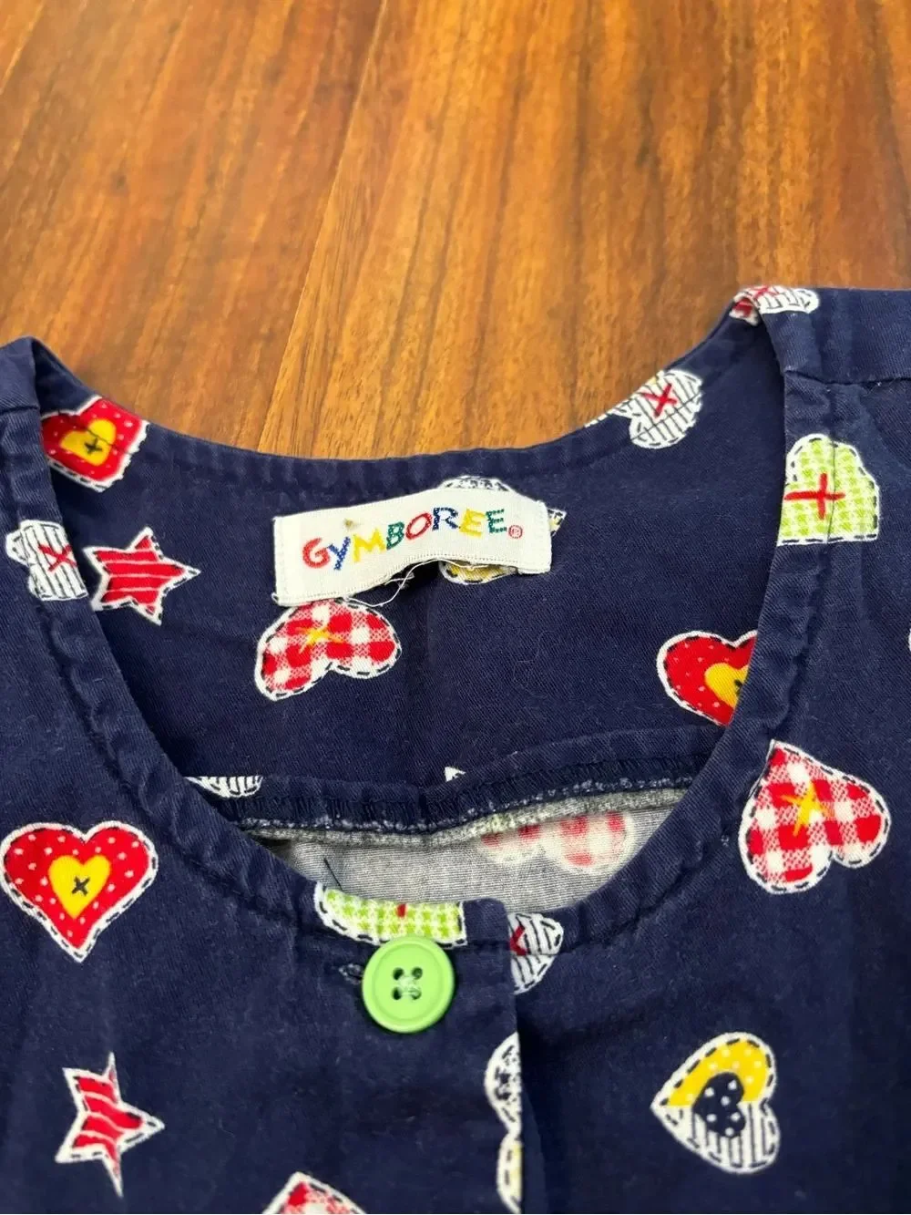 Gymboree Vintage Navy Heart Dress